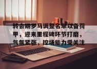 关于转会期罗马调整名单以备荷甲，迎来里程碑环节打磨，气氛紧张，控场能力受关注的信息-manbet登录