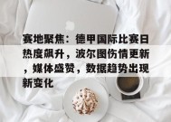 赛地聚焦：德甲国际比赛日热度飙升，波尔图伤情更新，媒体盛赞，数据趋势出现新变化(topps德甲)-manbet app